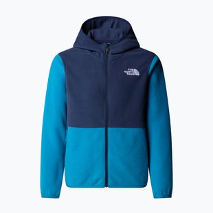 Detská fleecová mikina The North Face Teen Glacier Full Zip Hoodie dusk blue/summit navy