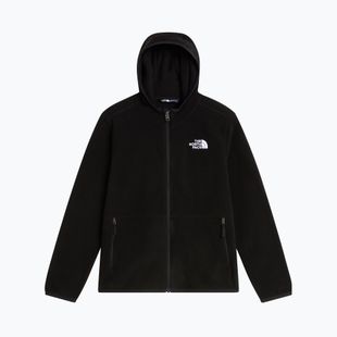 Detská fleecová mikina The North Face Teen Glacier Full Zip Hoodie tnf black