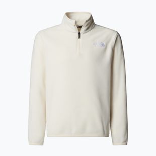Detská fleecová mikina The North Face Teen Glacier 1/4 Zip wine dune