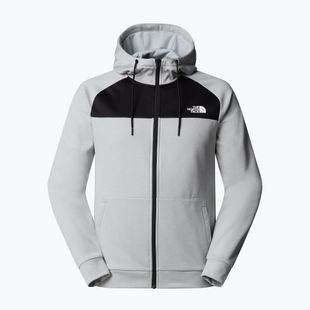 Muška dukserica The North Face Reaxion Fleece Full Zip Hoodie visoka siva svijetla heather