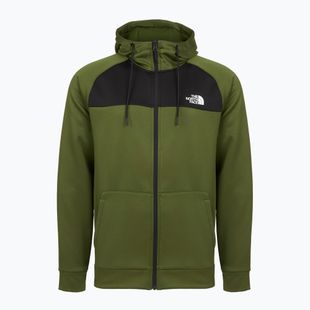 Men's hoodie The North Face Reaxion Fleece Full Zip Hoodie woodland green/black