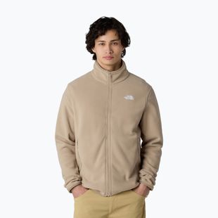 Pánska fleecová mikina The North Face Glacier Fleece mushroom grey