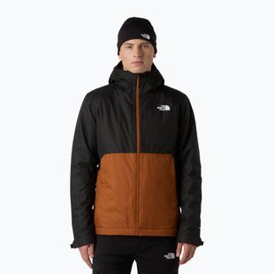 Pánska páperová bunda The North Face Millerton Insulated burnt umber/black