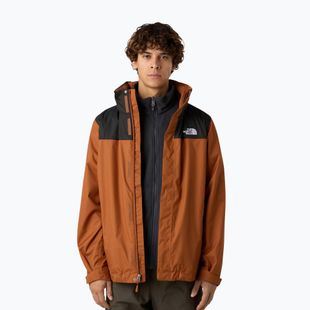 Pánska bunda 3v1 The North Face Evolve II Triclimate burnt umber/asphalt grey