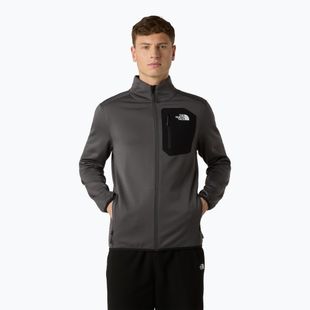 Pánska mikina The North Face Crest Fz anthracite grey/black
