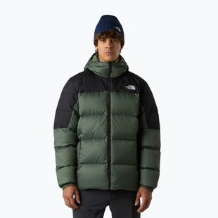 Pánska páperová bunda The North Face Diablo Down 2.0 Hoodie shoulder mist/black heather