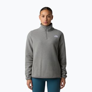 Dámska fleecová mikina The North Face Glacier Fleece 1/4 Zip mid grey heather
