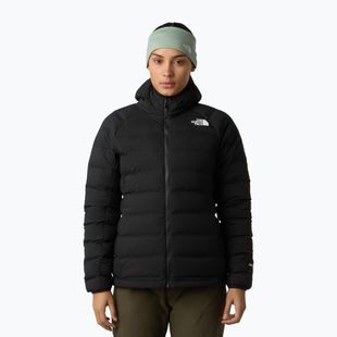 Dámska páperová bunda The North Face Abseil Stretch Down Hoodie black