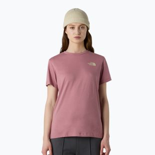 Dámske tričko The North Face Box Nse Relaxed nostalgia rose/gravel