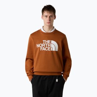 Pánska mikina The North Face Easy Crew burnt umber