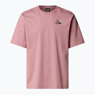 Pánske tričko The North Face Flower Dome Relaxed Graphic nostalgia rose
