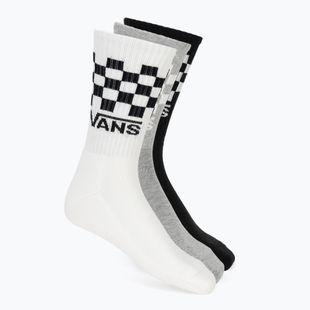 Ponožky Vans Classic Check Crew 3 páry black/white
