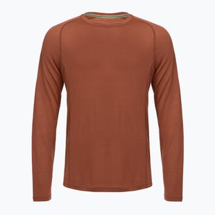 Pánske termoakčné tričko longsleeve Smartwool Merino Sport 120 burnt sienna