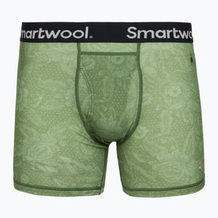 Pánske termo boxerky Smartwool Merino Print Boxer Brief Boxed frn rstc flrl