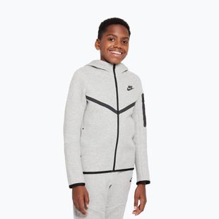 Detská mikina Nike Sportswear Tech Fleece dark grey heather/black/black