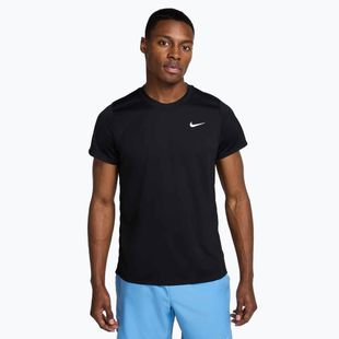 Pánske tenisové tričko Nike Court Dri-Fit Victory čierne/biele