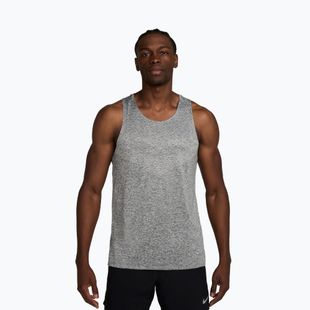 Pánske bežecké tričko Nike Stride Dri-Fit ADV smoke grey/heather