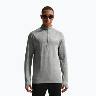 Pánska bežecká mikina Nike Stride 1/4 Zip Dri-Fit smoke grey/heather