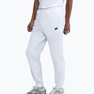 Pánske nohavice Nike Club Jogger white/white/black