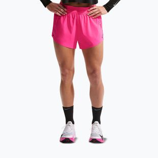Dámske bežecké šortky Nike AeroSwift Dri-Fit ADV Mid-Rise 3" hyper pink/black