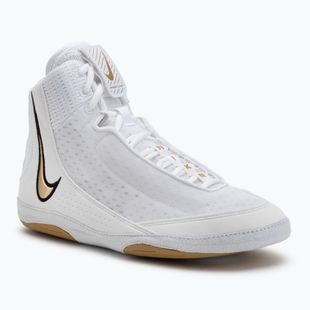Zápasnícka obuv Nike Inflict 4 white/metallic gold/photon dust/black