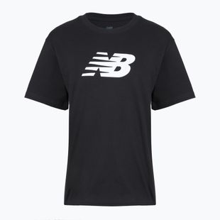 Dámske tričko New Balance Sport Jersey Relaxed Logo black/white