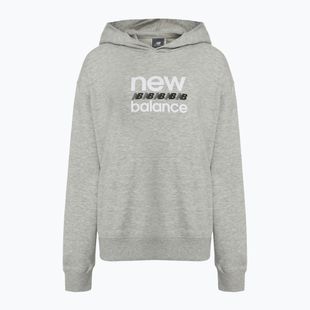 Dámska mikina New Balance Šport Graphic French Terry Hoodie athletic grey