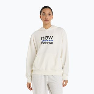 Dámska mikina New Balance Šport Graphic French Terry Hoodie seasait