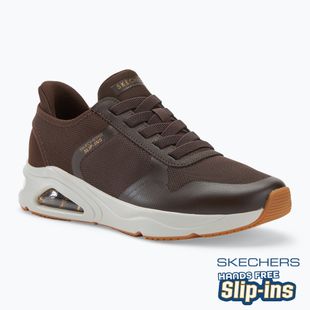 Pánska obuv SKECHERS Uno Tres-Air Necessairy Comfort chocolate