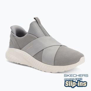 Dámska obuv SKECHERS Bobs Squad Chaos Your Moment sivá