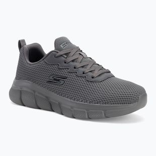 Pánske topánky SKECHERS Bobs Flex Chill Edge dark grey