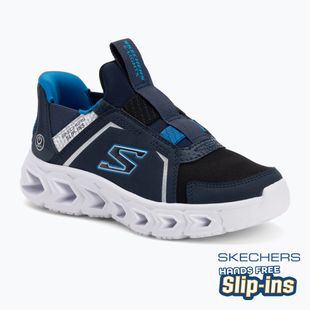 SKECHERS Slip-Ins Hypno-Flash 2.0 detská obuv navy/black