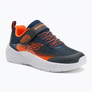 Detské topánky Skechers Microspec Advance navy/orange