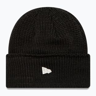 Zimná čiapka New Era Metal Pin Wide Cuff Knit Beanie black