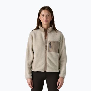 Dámska fleecová mikina Patagonia Synch oatmeal heather w/seabird grey