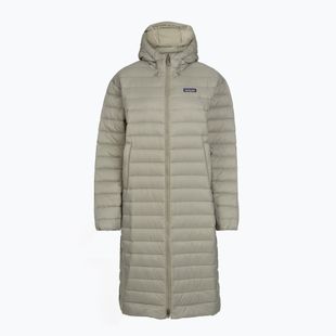 Dámsky páperový kabát Patagonia Recycled Down Sweater Parka river rock green