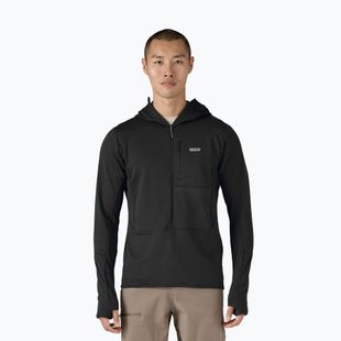 Pánska softshellová bunda Patagonia R1 Hybrid Pullover black
