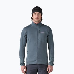 Pánska fleecová mikina Patagonia R1 Hybrid utility blue