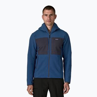 Pánska softshellová bunda Patagonia R2 TechFace Hoody clement blue