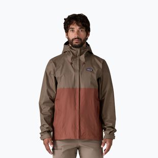 Pánska bunda do dažďa Patagonia Torrentshell 3L Rain marlow brown