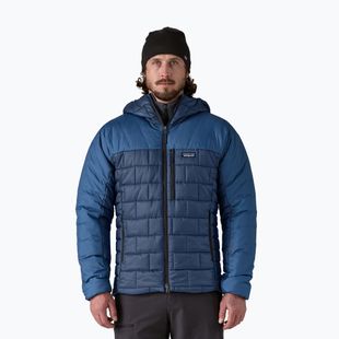 Pánska páperová bunda Patagonia Hi-Loft Nano Puff Hoody clement blue