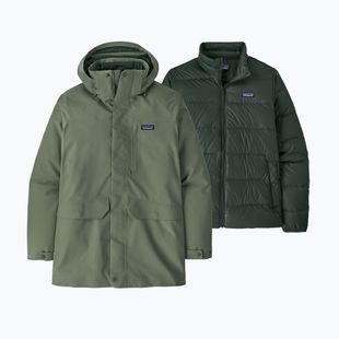 Pánska bunda 3v1 Patagonia Tres 3-in-1 Parka old growth green