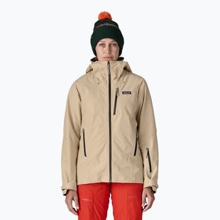 Dámska vetrovka Patagonia Insulated Storm Shift oar tan