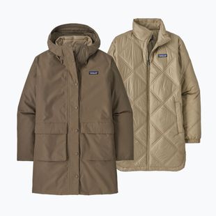 Dámska bunda 3v1 Patagonia Pine Bank 3-in-1 Parka marlow brown