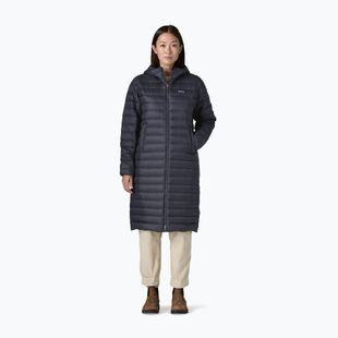 Dámsky páperový kabát Patagonia Recycled Down Sweater Parka sunken blue