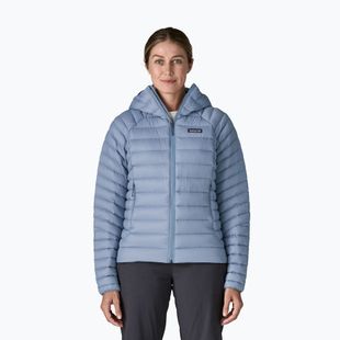 Dámska páperová bunda Patagonia Down Sweater Hoody barnacle blue