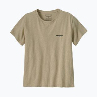 Dámske tričko Patagonia P-6 Logo Responsibili-Tee pumice