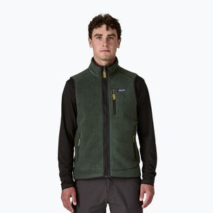 Pánska vesta Patagonia Retro Pile Fleece old growth green
