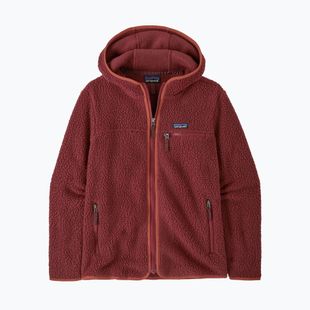 Dámska fleecová mikina Patagonia Retro Pile Hoody sequoia red
