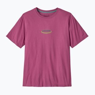 Pánske tričko Patagonia '95 Oval Logo faded magenta